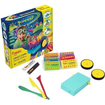 Image 1 of JOVI Tech Crazy Cars Set Пластилин за деца Чудовища (JT103)