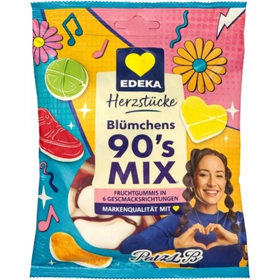 Edeka pestré gumové bonbony 90’s MIX 175 g