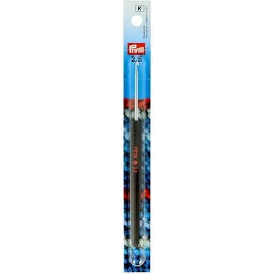 Prym čierny ergonomický háčik 2,5 mm