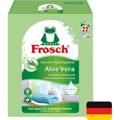 Frosch prací prášek 22 dávek Sensitiv s Aloe Vera 1,45 kg
