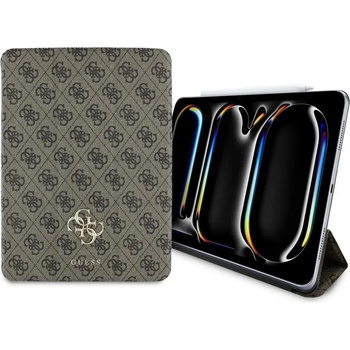 GUESS GUFC11PM24PS4SGW iPad Pro 11" 2024 кафяв Магнитно 4G голямо лого (3666339387983)