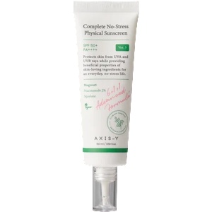 AXIS - Y Слънцезащитен крем AXIS - Y Complete No-Stress Physical Sunscreen v. 3 50ml-SPF