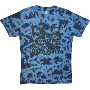 The Beatles Let It Be Songs (Wash Collection) Dip-Dye On Light Blue XL Риза (BEATTEE414MDD04)
