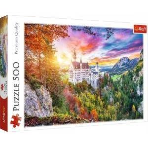 Trefl Puzzle 500 pcs. View of Neuschwanstein Castle, Germany Trefl 37427