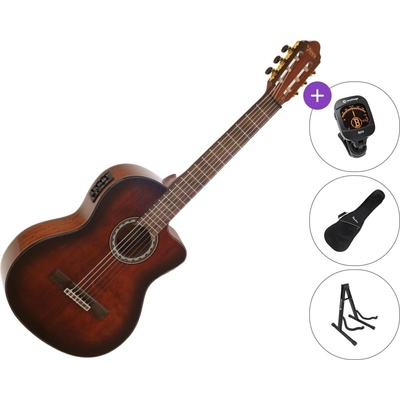 Valencia VC564CE SET 4/4 Brown Sunburst Класическа китара с предусилвател