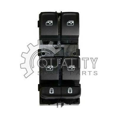 Spínač, zvedací zařízení oken ŠKODA Original OEM 3G0959857BWHS