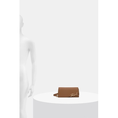 KARL LAGERFELD чанта crossbody дамска от кожа K/SIGNATURE (B3W30358)