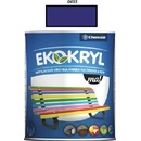 Chemolak Ekokryl mat 0455 modrá tmavá 0,6l