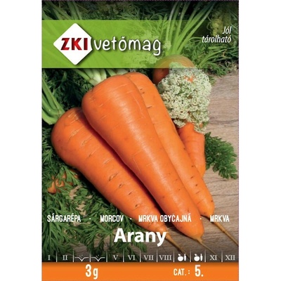 Mrkva skorá ARANY 3g ZKI-50-019