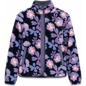 Mazine Дамско поларено яке Mazine Women's Fleet Printed Fleece Jacket - Dark Blue / Winter Floral (105-5528-0312)
