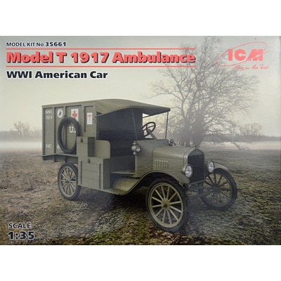 ICM Model T 1917 Ambulance American Car WWI 1:35