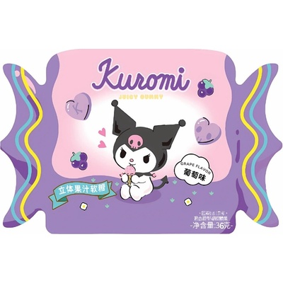 Qi Kuromi Grape 3D Gummy Candy 36 g