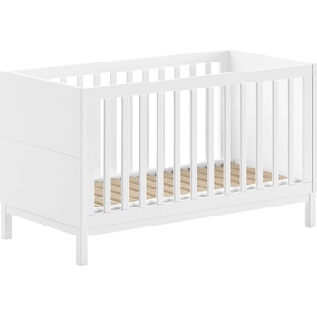 Vipack Бяло детско креватче от масивен бор 70x140 cm Eva - Vipack (EVPB7014)