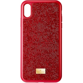 Swarovski Кейс за телефон Swarovski iPhone XS Max Glam Rock 5481454 в червено (5481454)