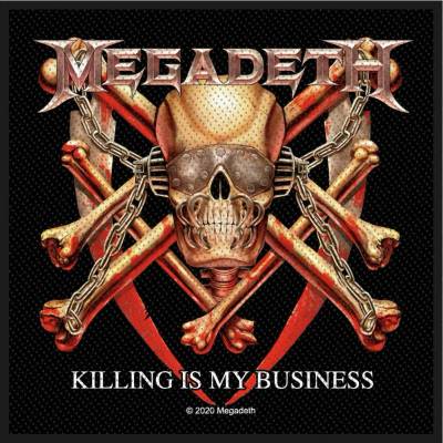 Megadeth – Killing Is My Business (Standard Woven Patch) (Nažehlovačka)