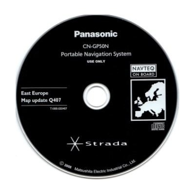 Panasonic STRADA mapy 2008 Update T1000-EE0407 – Zbozi.Blesk.cz