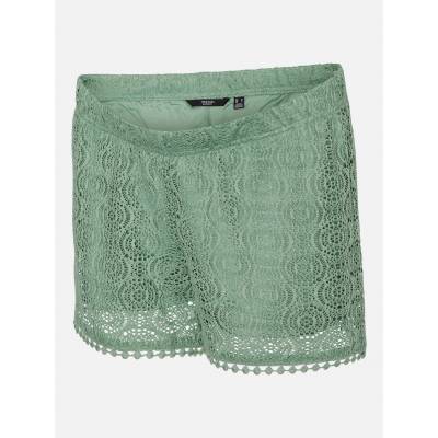 Mamalicious Къси панталони Mamalicious Women's Denim Shorts - Hedge Green