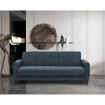 Bogdan Furniture Europe Диван тройка hilton, Разтегателен, Черен пепит