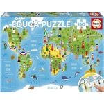 Educa Детски пъзел Educa от 150 части - Момичетата на света (EDU20477) - ozone