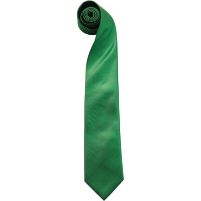 Premier Workwear Kravata s jemným vzorom emerald