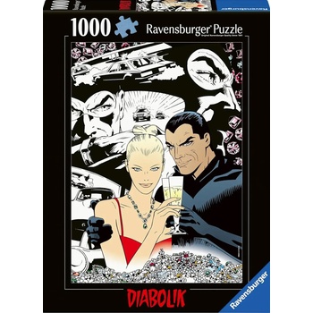 Ravensburger Пъзел Ravensburger от 1000 части - Diabolik (12000598)