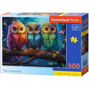 Castorland Пъзел Castorland от 300 части - Три малки сови (B-030545)