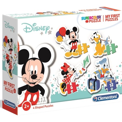 CLEMENTONI Moje první : Myšák Mickey 4v1 2,3,4,5 dílků