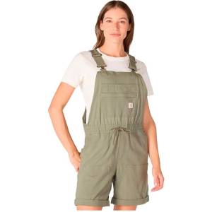 CARHARTT Force sleeveless overall - Green (Dusty Olive)