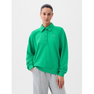 GAP Oversize суитшърт с яка GAP GAP | Zelen | ЖЕНИ | S