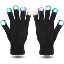 CoolCeny Párty Gloves - Rukavice s Led špičkami