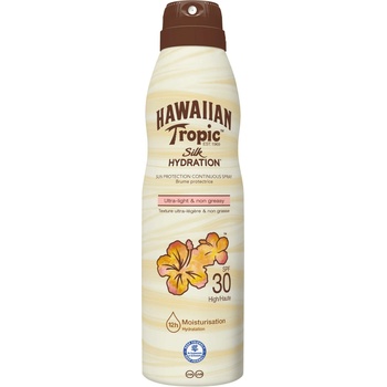 Hawaiian Tropic Silk Hydration Air Soft spray na opaľovanie SPF30 177 ml