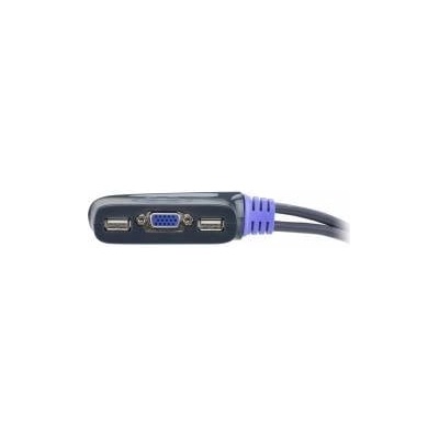ATEN 2-Port USB VGA/Audio Cable KVM Switch
