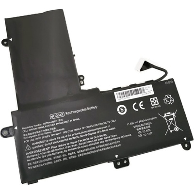 HP HP, 3 клетки, 11.55V, 39Wh, Заместител (NU03XL)