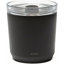 Kinto Termohrnček so zátkou To Go Tumbler 240 ml black