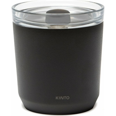 Kinto Termohrnček so zátkou To Go Tumbler 240 ml black