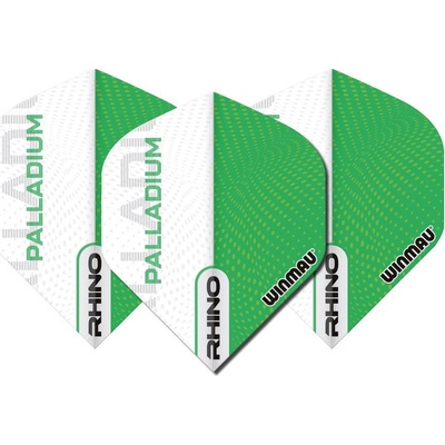 Winmau Rhino Palladium zeleno-biele, extra hrubé