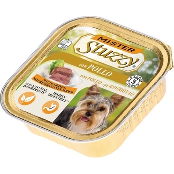 Stuzzy Mister Stuzzy Dog With Chicken - Пастет за израснали кучета с пилешко месо, 4 броя х 150 гр