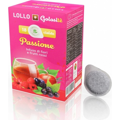 Lollo Caffé Čaj Passione Červené Ovoce E.S.E. pody Caffe 18 ks
