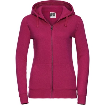 Russell dámská mikina s kapucí R-266F-0 Fuchsia