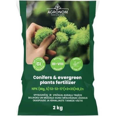 Seklos Тор за иглолистни и вечнозелени растения 2 кг