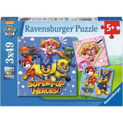 Ravensburger 08036 Labková patrola 3x49 dielov