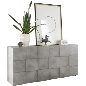 mc Akcent Комод serian сив бетон (mc0044)