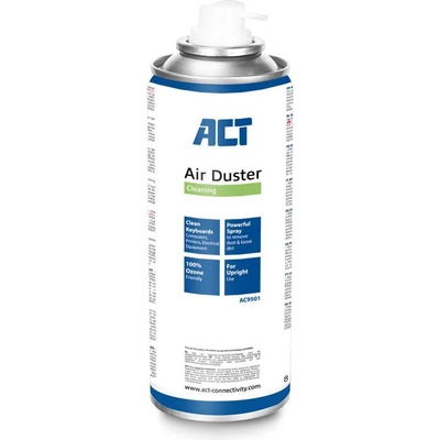 ACT Спрей с въздух act ac9501, За клавиатури, lcd, tv монитори, 400 мл (ewent-act-spr-ac9501)