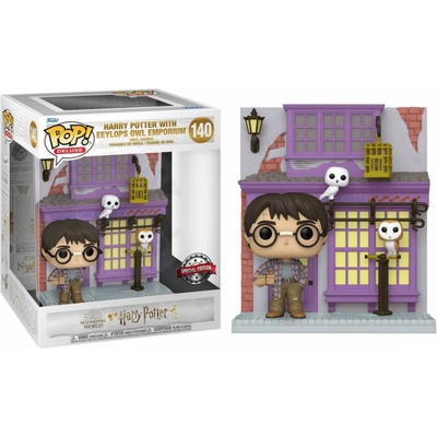 Funko Pop! Deluxe HP Diagon Alley Eeylops Owl Emporium Harry