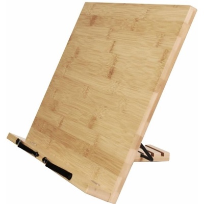 Stojan na noty nebo knihy, bambus, 39 x 28 x 4,2 cm – Zboží Mobilmania