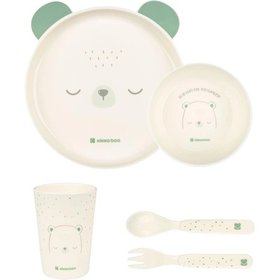 Kikka Boo Сет за хранене пластмаса Bear with me Mint (kikka-31302040135)
