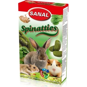 SANAL Хапки Spinatties SANAL Rodent - със спанак, 45 гр, Холандия SK7710