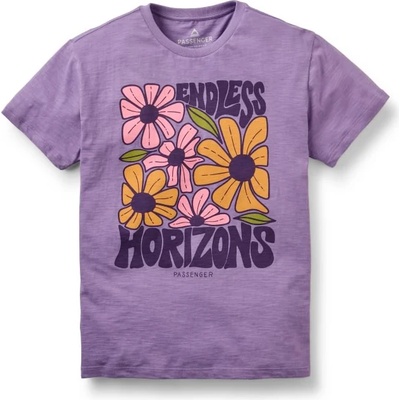 Passenger Дамска тениска Passenger Women's Endless Horizons Recycled Cotton T-Shirt - Purple Haze (916-6043-0113)