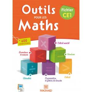 Outils pour les Maths CE1 - Fichier de l'élève | BESSET (ISBN: 9782210500310)