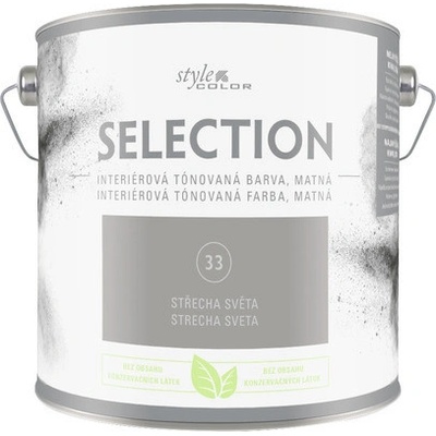 StyleColor Selection 2,5 l Strecha sveta sivá